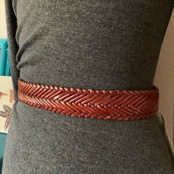 linda allard ellen tracy braided belt safari 90s L main image 5